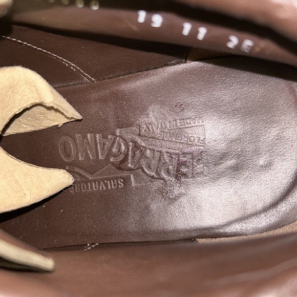 Salvatore Ferragamo Brown Chukka Boots - Picture 2 of 6